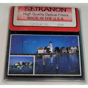 Seikanon Optical Filter Effects Circular Polarizer Model 8949, 55mm USA